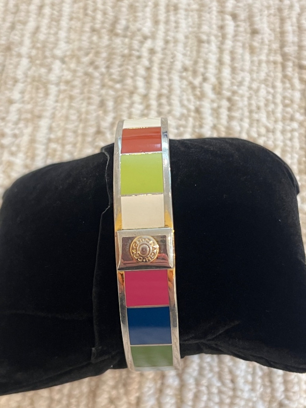 Coach Multicolor Bangle Bracelet